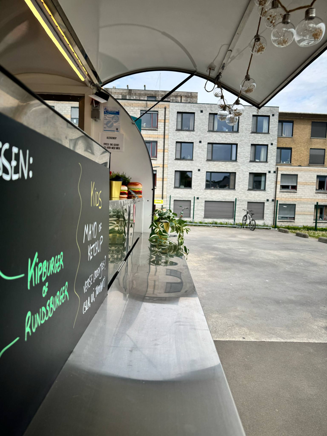 Foodtruck babyborrel Passendale 